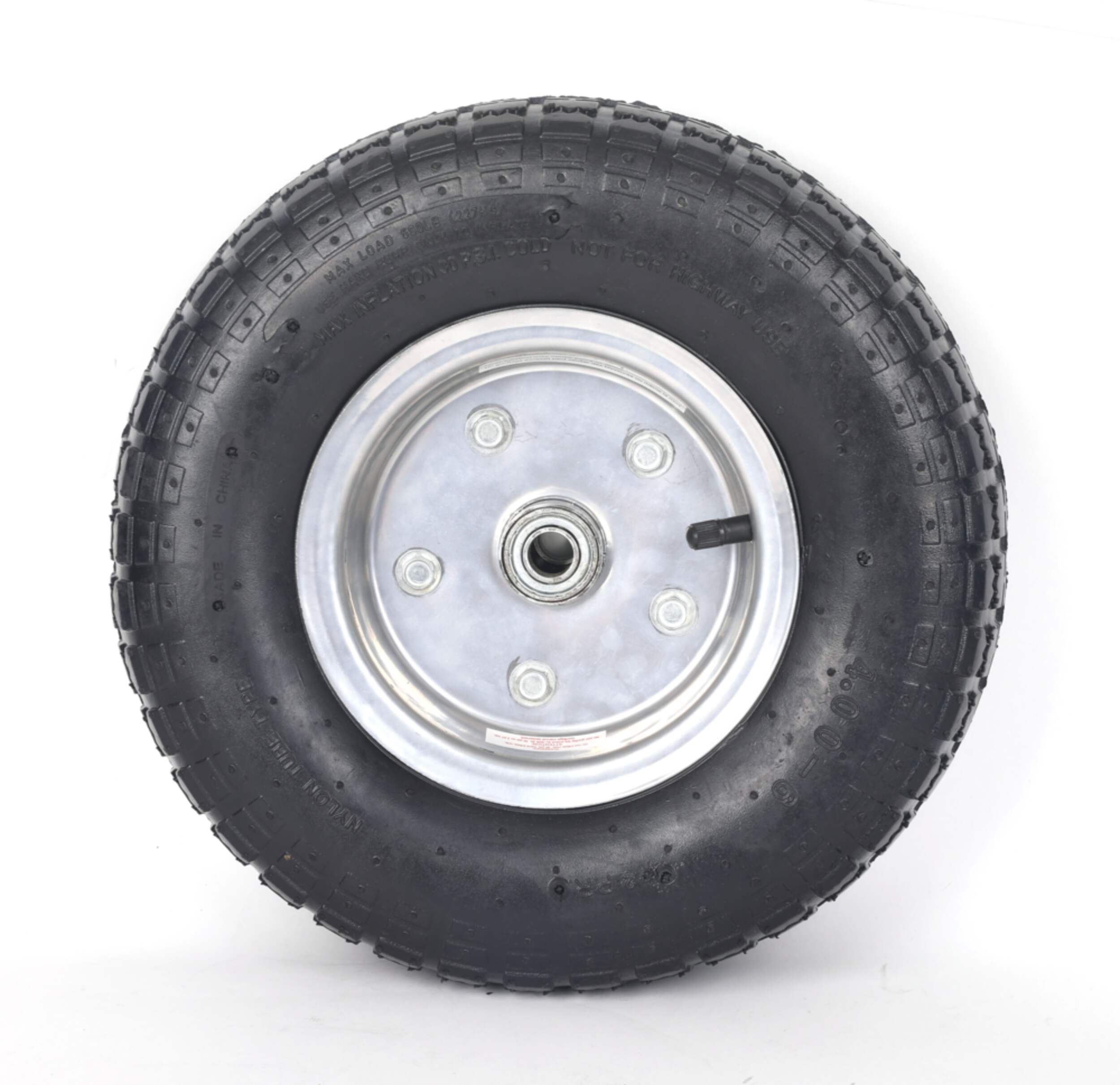 Mastercraft Replacement Pneumatic Wheel with Knobby Tread, 13-in ...