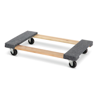 Hurricane Wooden Moving/Furniture Dolly, 440-lb Front_Three_Fourths_Angled_Left