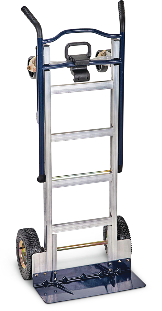Capacity 2-in-1 Convertible Hand Truck Dolly Trolley Moving Cart 600 lb 