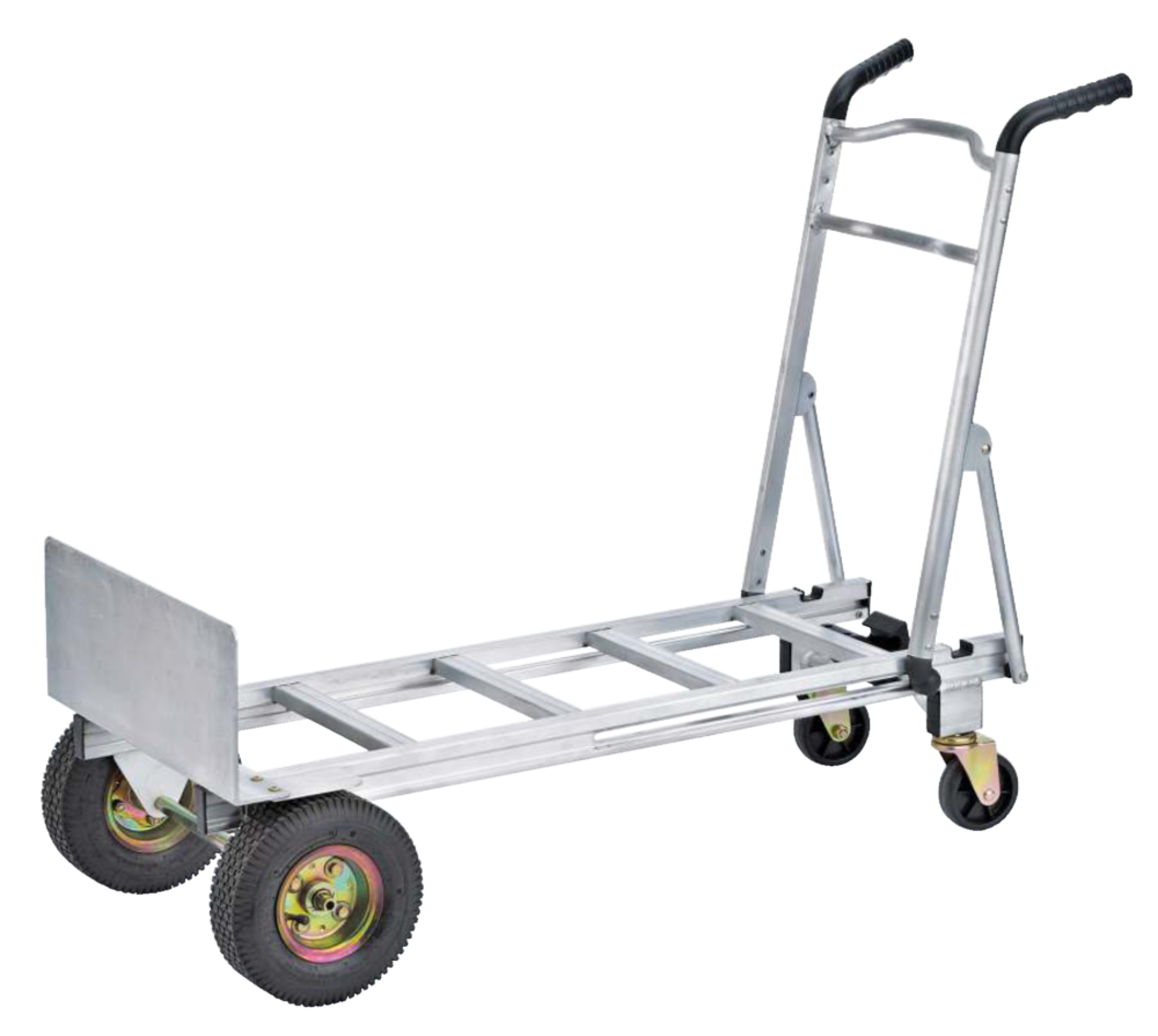 Cosco Aluminum 2-in-1 Hand Truck & Dolly/Cart, 600-lb Front_Angled_Right