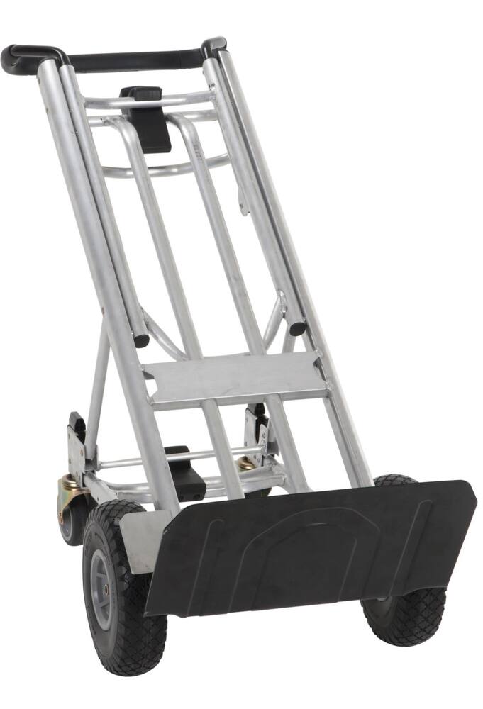 Cosco 4 In 1 Hybrid Folding Hand Truck With Flat Free Wheels 1000 Lb   4in1 Hybrid Hand Truck Fa1373e7 D988 4465 8a12 818946063e82 