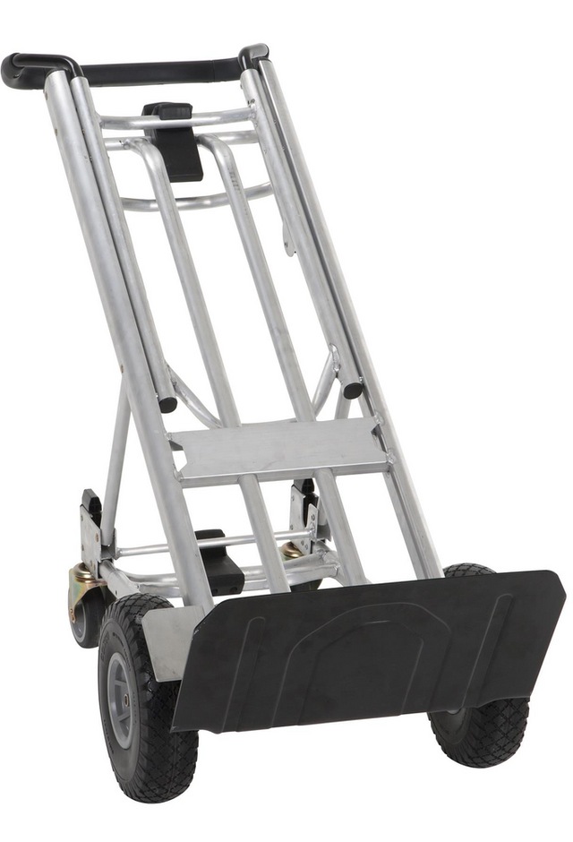 Cosco 4in1 Hybrid Folding Hand Truck with FlatFree Wheels, 1000 lb