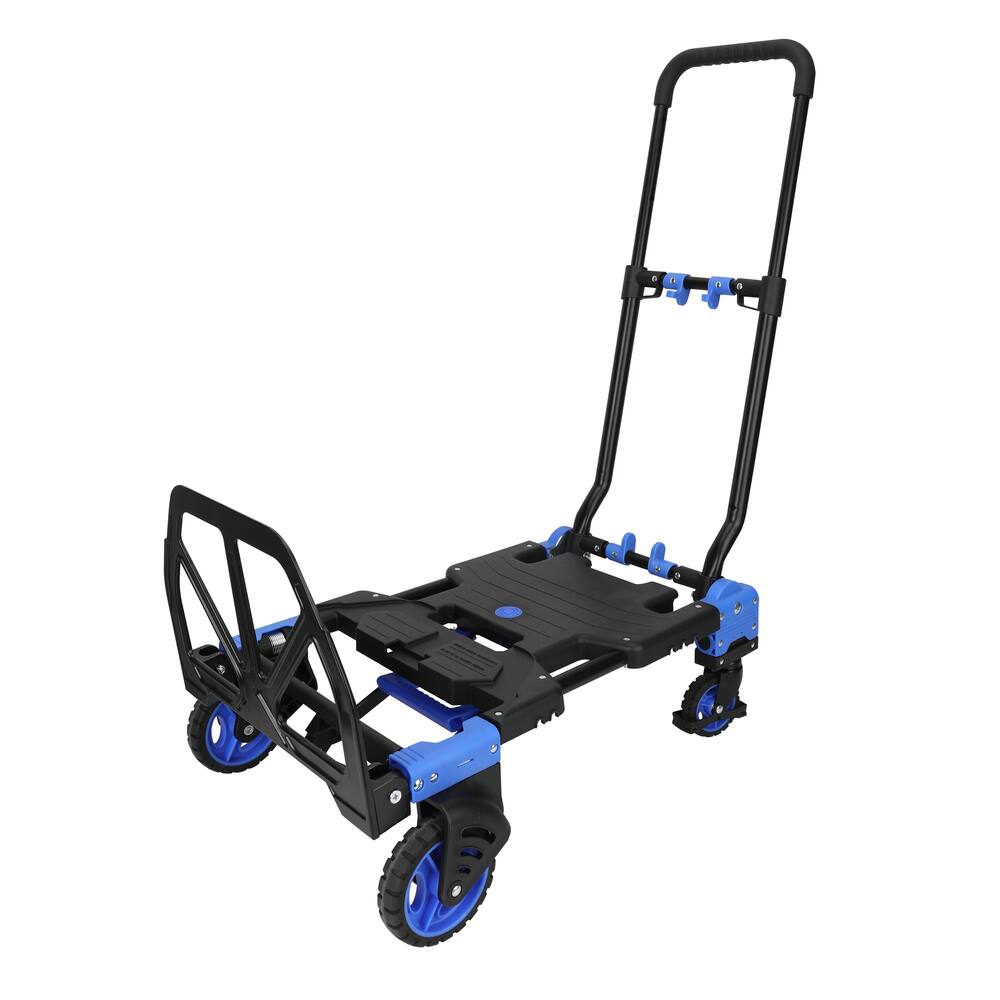 Mastercraft 2-in-1 Folding Hand Truck, 300-lb, Black | Canadian Tire