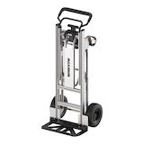 MAXIMUM 3-in-1 Hybrid Aluminum Hand Truck & Cart, 800 lb & 1000 lb Load Capacity, No Assembly Required Front_Three_Fourths_Angled_Left