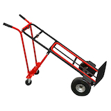 Milwaukee 800-lb Capacity 4-in-1 Convertible Hand Truck Front_Three_Fourths_Angled_Right