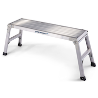 Mastercraft Aluminum High Work Platform, 20-in, 225-lb Front_Three_Fourths_Angled_Left