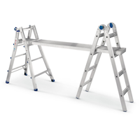 Mastercraft Aluminum Telescopic Plank, 6 to 9-ft, 250-lb Front_Elevated