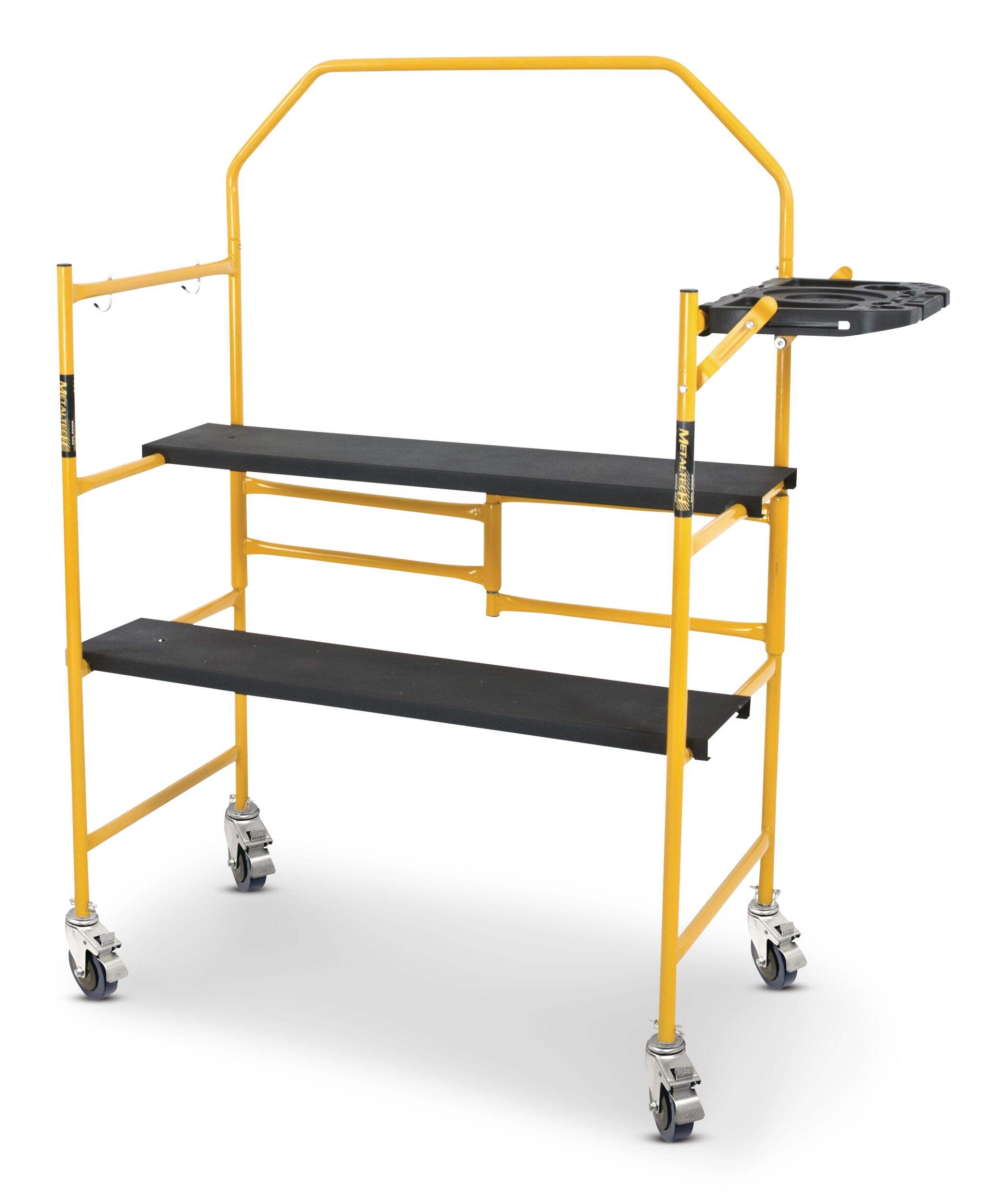 MetalTech Steel Folding Scaffold Work Platform, 500-lb Front_Three_Fourths_Angled_Left