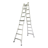Mastercraft Grade 1A Aluminum Multi-Task Ladder, 21-ft, 300-lb Front_Three_Fourths_Angled_Left