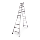 Mastercraft Grade 1A Aluminum Multi-Task Ladder, 25-ft, 300-lb Front_Three_Fourths_Angled_Left