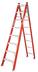 Featherlite Fibreglass Combination Ladder Front_Angled_Left