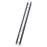 Échelle télescopique en fibre de verre MAXIMUM, catégorie 1, 250 lb, 24 pi Front_Angled_Right