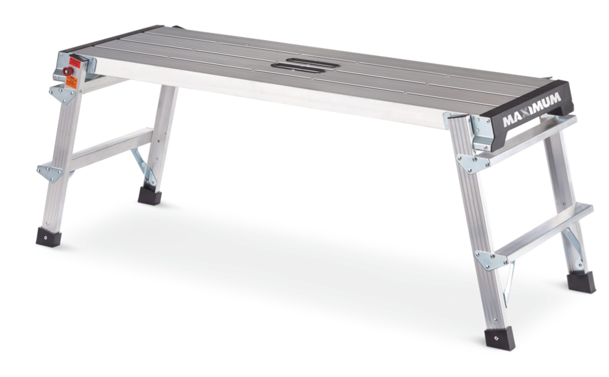 MAXIMUM Pro Linking Aluminum Work Platform, 20-in, 375-lb Front_Angled_Left