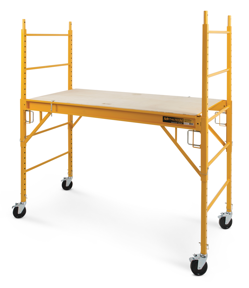 MetalTech ICISC Steel MultiUse Baker Scaffolding, 6ft, 1000lb