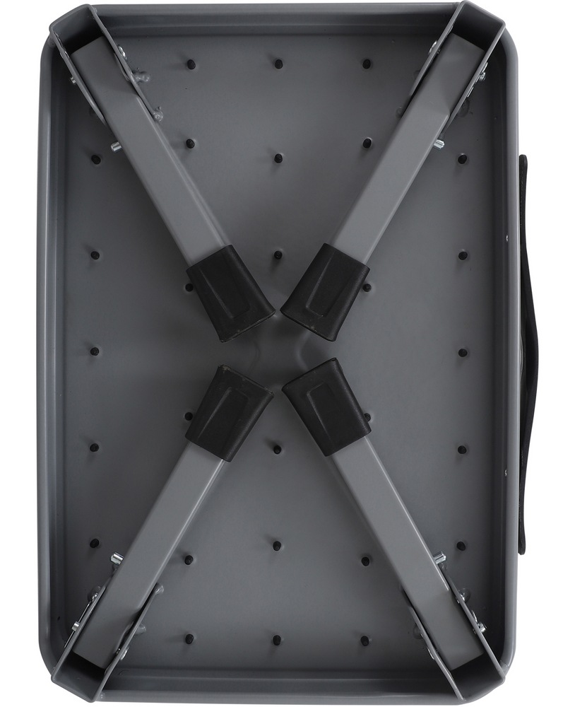 Mastercraft 1Step Steel Folding Step Stool, 225lb, 0.79 ft Canadian