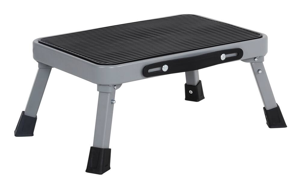 Mastercraft 1 Step Steel Folding Step Stool 225 Lb 0 79 Ft Canadian   Mastercraft Folding Metal 1 Step 225lb Stool 96dafb3e 56c6 4292 8432 D63a5dd2dc74 