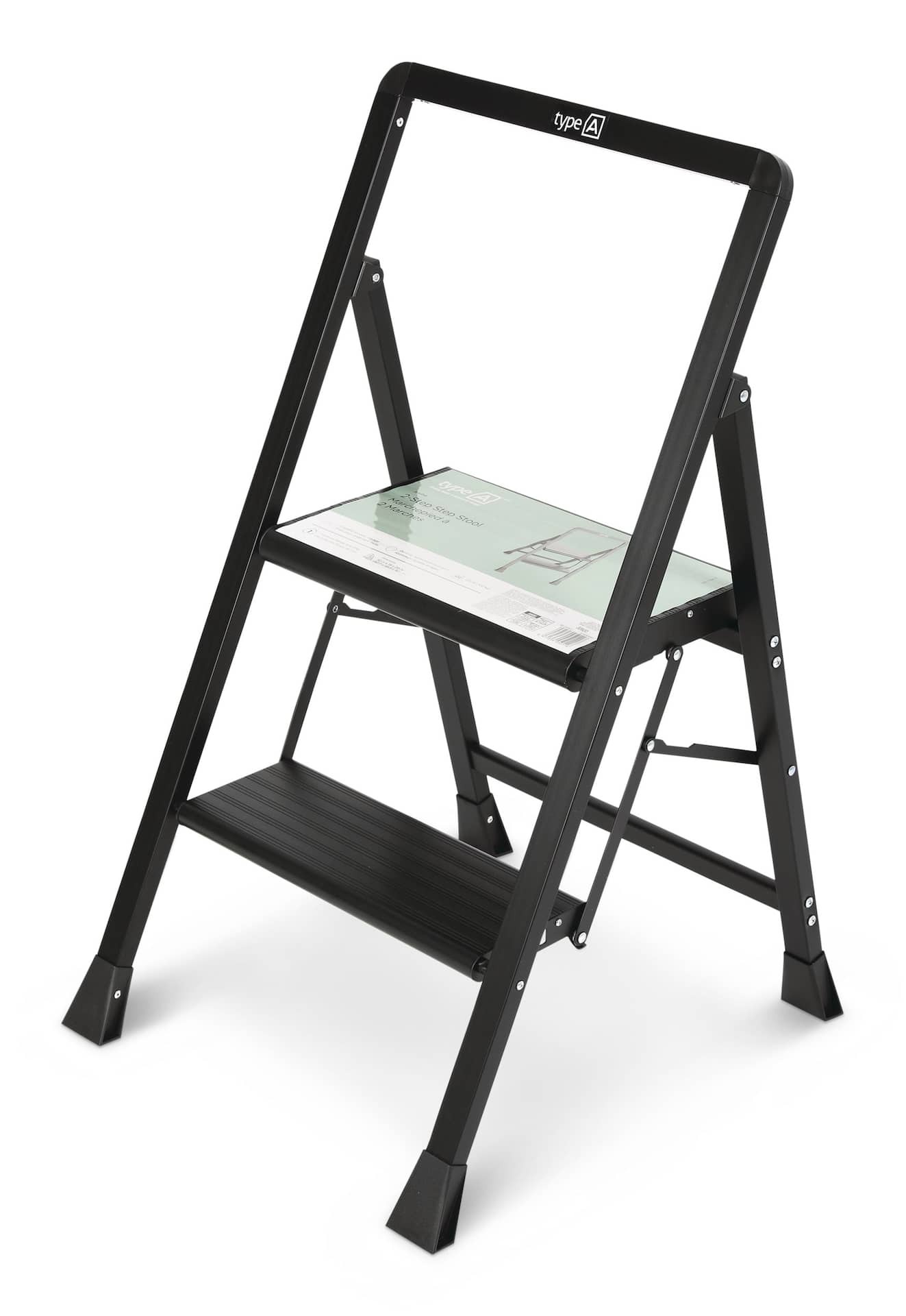 type A 2 Step Aluminum Step Stool 225 lb 3 ft Canadian Tire