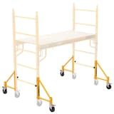 MetalTech Baker Scaffolding Safety Accessory Outriggers with Castors, 4-pk, 14-in Front_Angled_Right