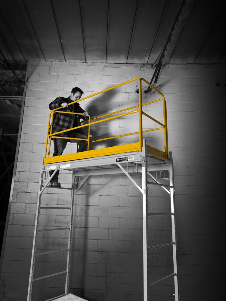 MetalTech Steel Scaffold Cage Guard Rail System Canadian Tire