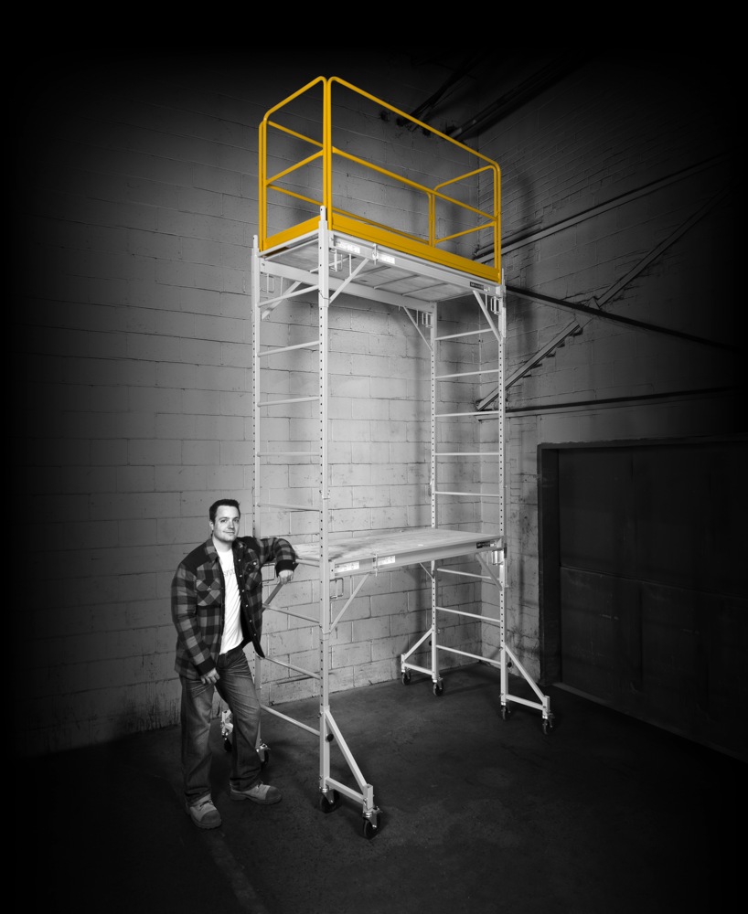 MetalTech Steel Scaffold Cage Guard Rail System Canadian Tire