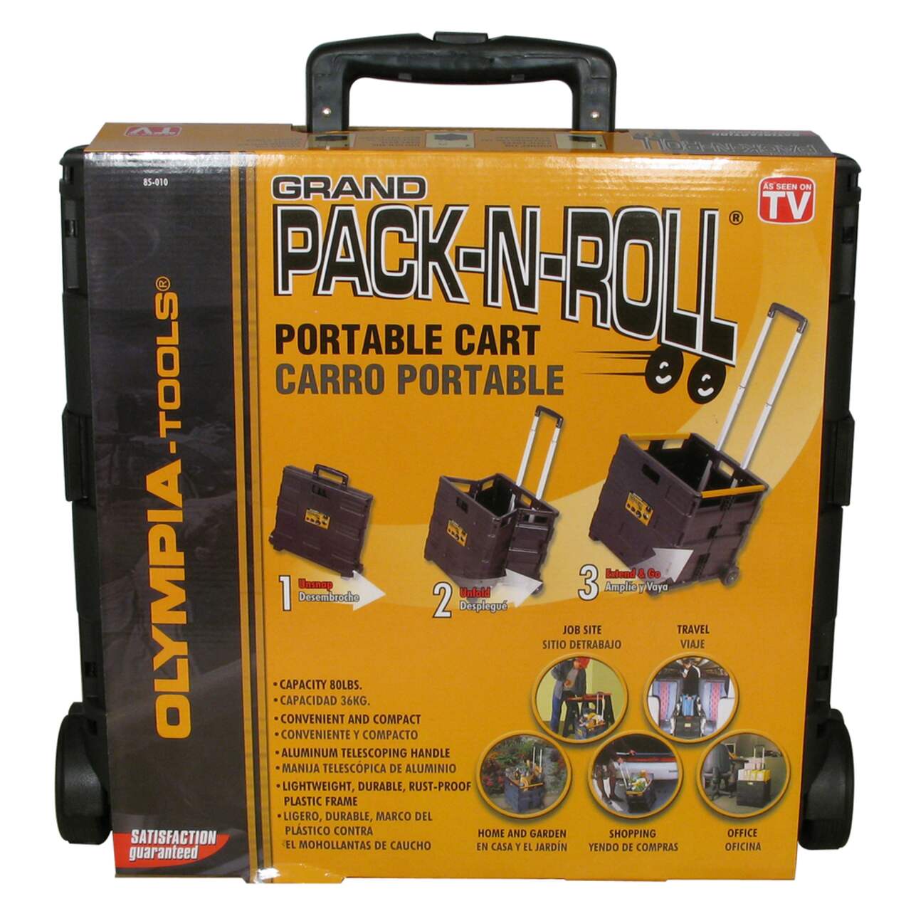 Olympia Tools Grand Pack-n-Roll Portable Cart