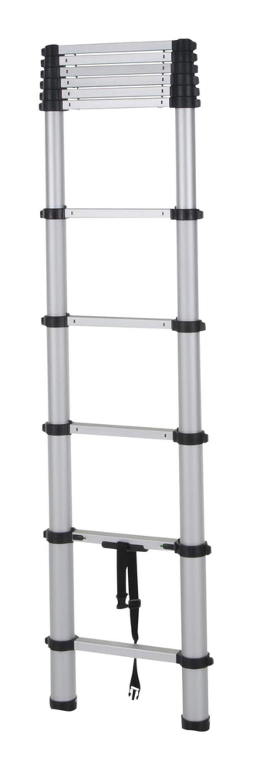 Échelle télescopique en aluminium de type 2, plus grande au monde Front_Angled_Left