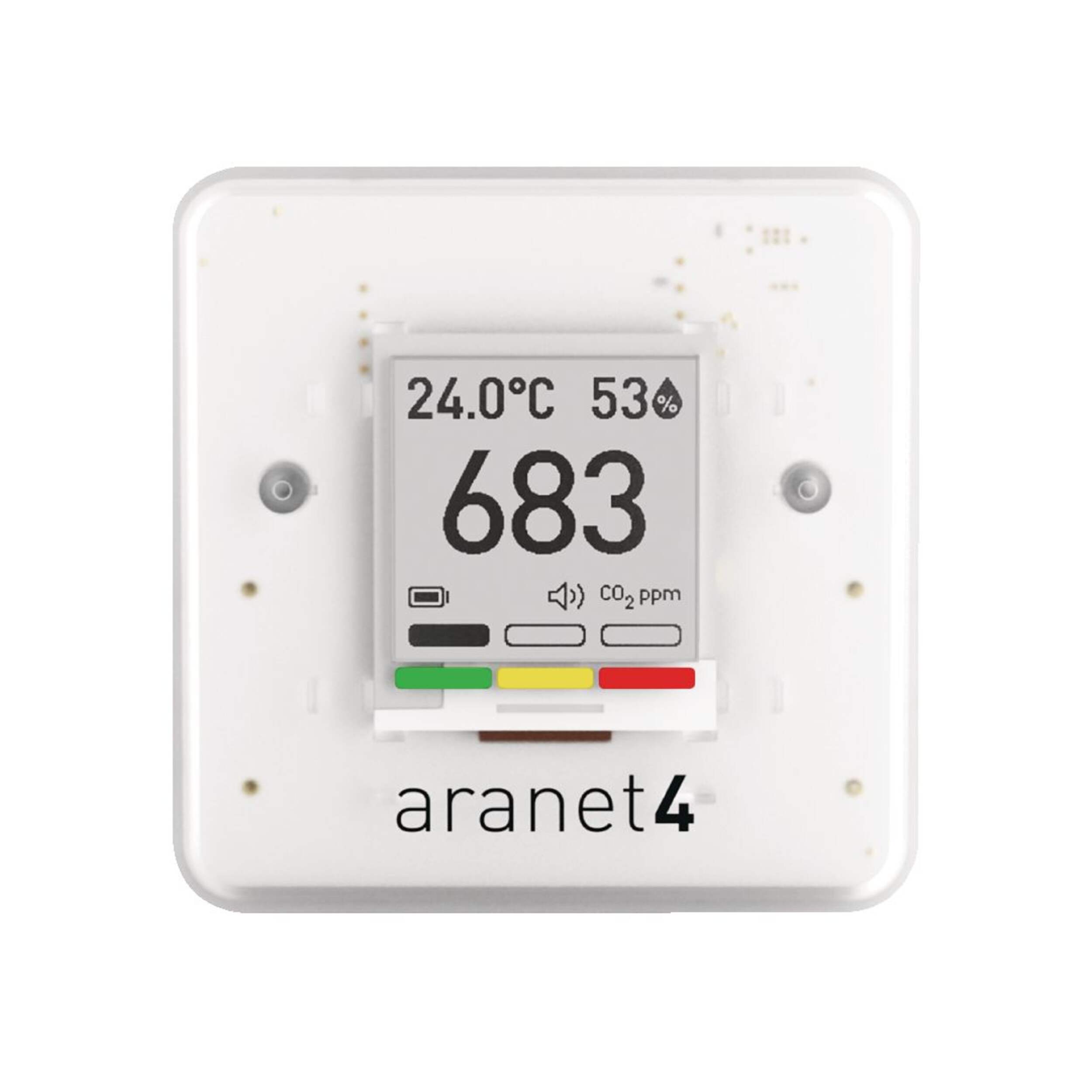 Aranet4 Wireless Indoor Air Quality Home Sensor Front_Flat