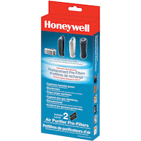 Honeywell HRF-B2C Household Odour & Gas Reducing Air Purifier Replacement Pre-Filters (B) Front_Angled_Left