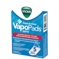 Vicks VSP-19-CAN VapoPads® Refill Pads, Soothing Menthol Scent, 5-pk