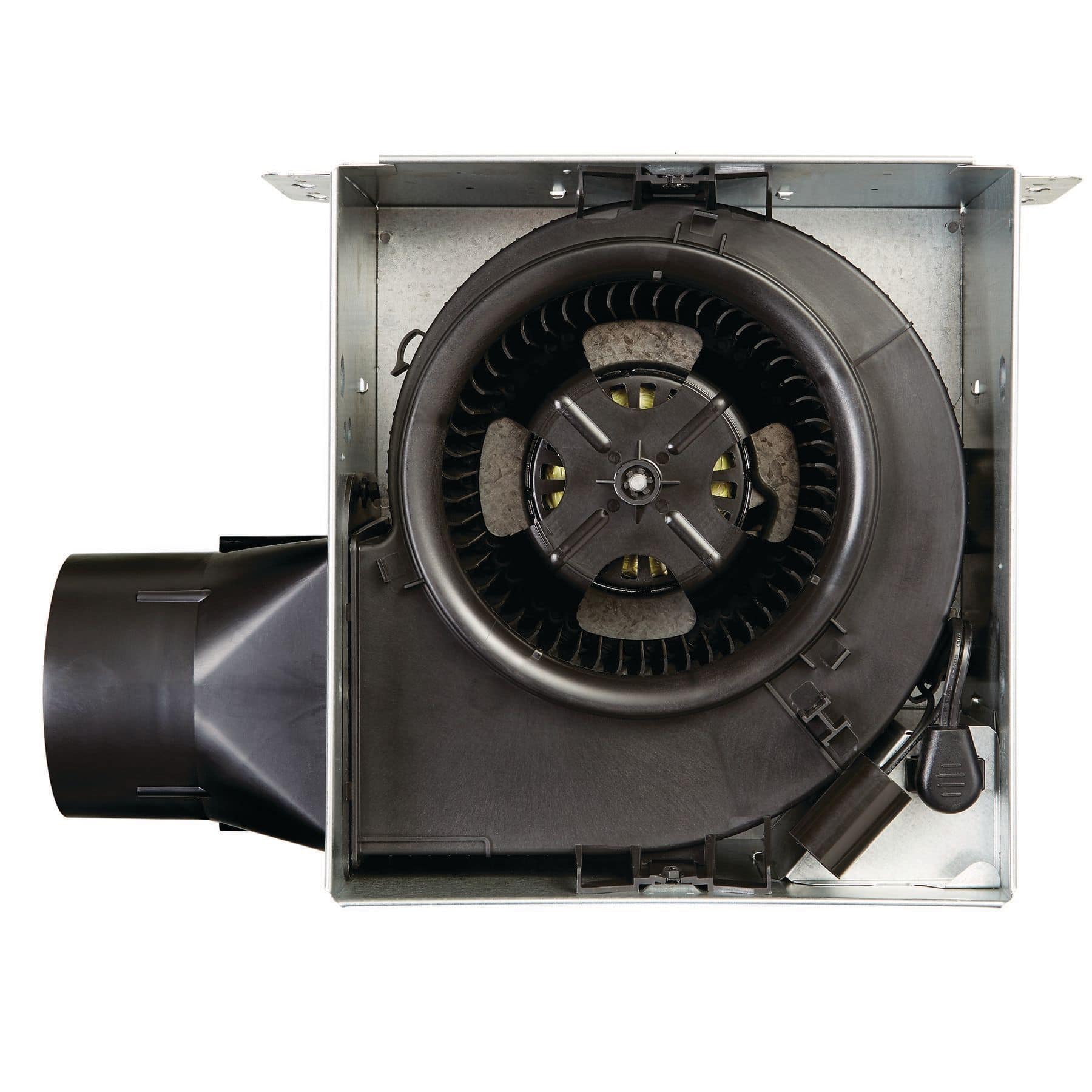 Broan 80 CFM Energy Star 0.7 Sone Bath Fan, HVI2100 Certified, White