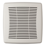 Broan FG101 NuTone Replacement Grille For Economy Series Exhaust Fans, White, 9-1/4 x 9-3/4-in Bottom_Flat