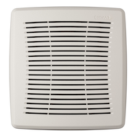 Broan FG101 NuTone Replacement Grille For Economy Series Exhaust Fans, White, 9-1/4 x 9-3/4-in Bottom_Flat