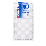 Duststop MERV 8 Premium Filter, 16-in x 30-in x 1-in, 2-pk Front_Flat