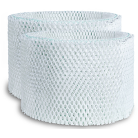 BestAir H75-2PK Humidifier Replacement Wick Filter Value Pack for Holmes/Honeywell Humidifiers, White, 2-pk Front_Elevated