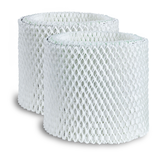 RPS BestAir HW500-2PK Humidifier Replacement Wick Filter Value Pack For Honeywell Humidifiers, White, 2-pk Front_Flat