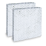 RPS BestAir HW600-2PK Humidifier Replacement Wick Filter Value Pack For Honeywell Humidifiers, White, 2-pk Front_Angled_Right