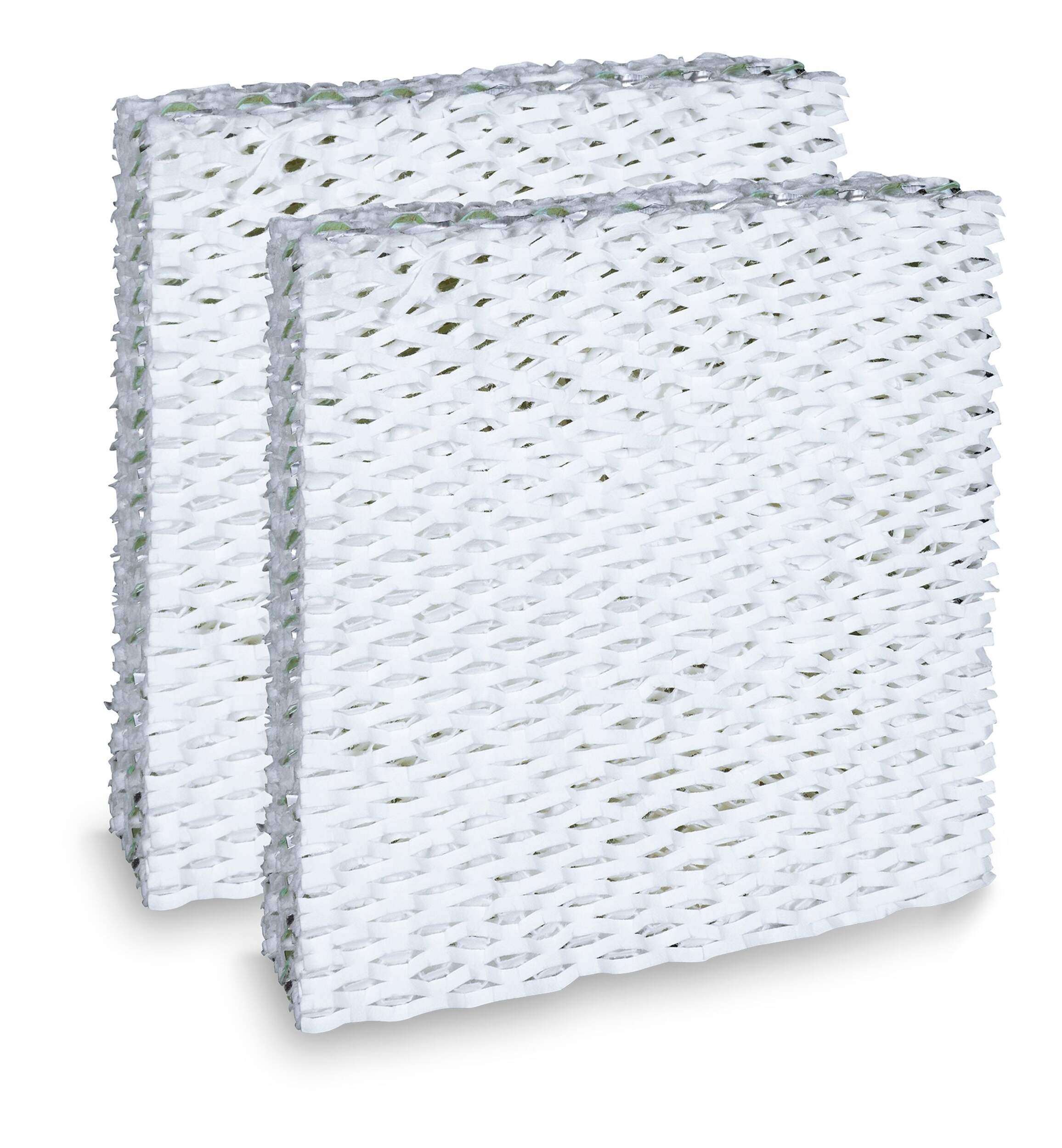 RPS BestAir HW600-2PK Humidifier Replacement Wick Filter Value Pack For Honeywell Humidifiers, White, 2-pk Front_Angled_Right