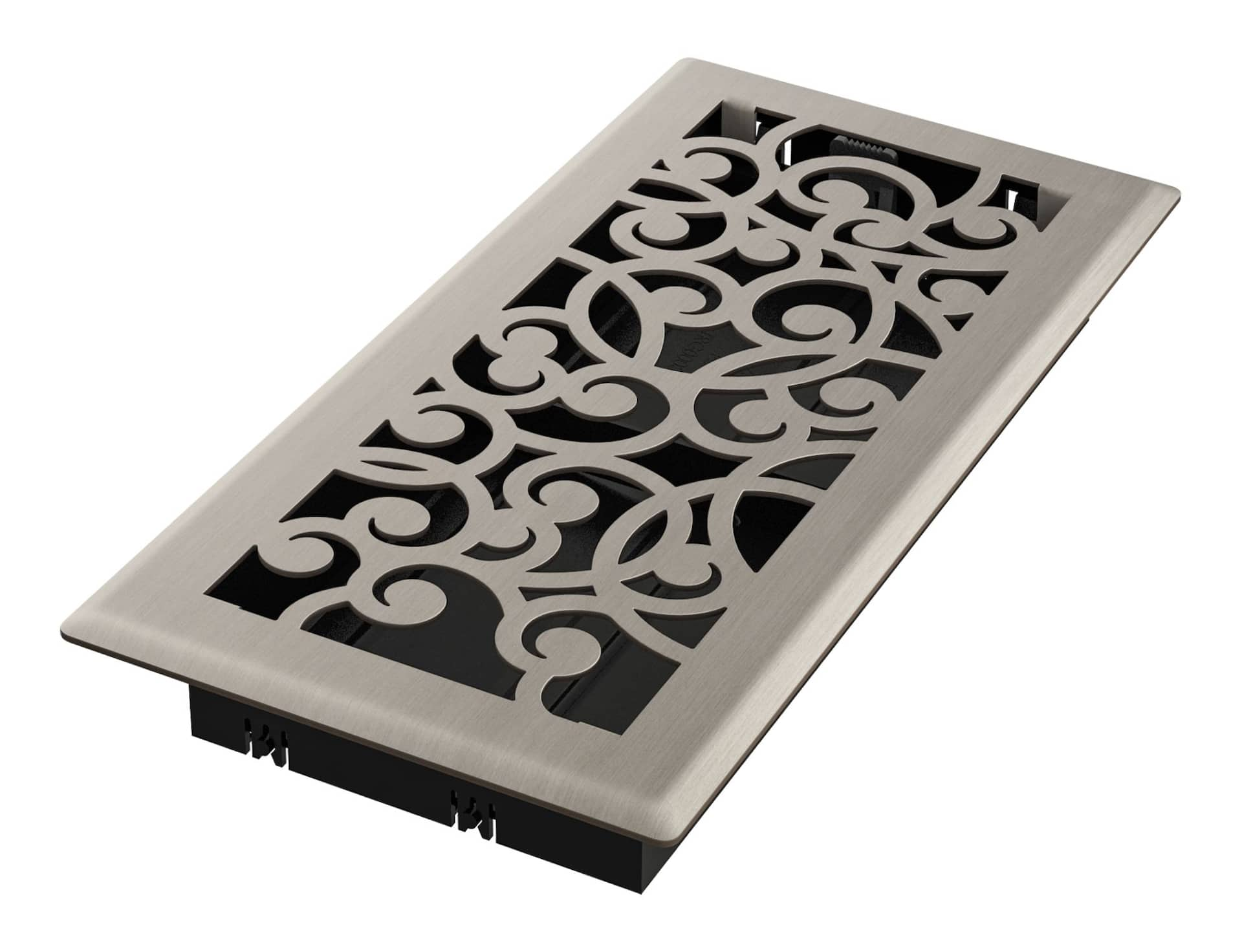 Imperial Wonderland Decorative Steel Floor Register Adjustable   4x10 Brushed Nickel Wonderland Floor Register C7a7828b 3eb4 4ffa B6d8 Ab84e693f82a Jpgrendition 