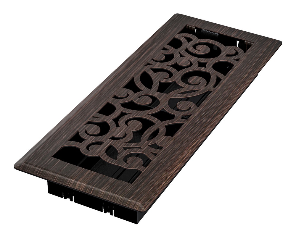 Imperial Wonderland Decorative Steel Floor Register Adjustable Oil   3x10 Oil Rubbed Bronze Wonderland Floor Register 4ba2f5eb 3e22 4f82 Ab17 917a2f3d48ef 