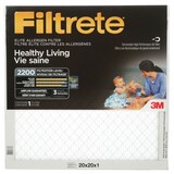 Filtrete™ MPR 2200 Healthy Living Elite Allergen Filter, 20 x 20 x 1-in Front_Flat