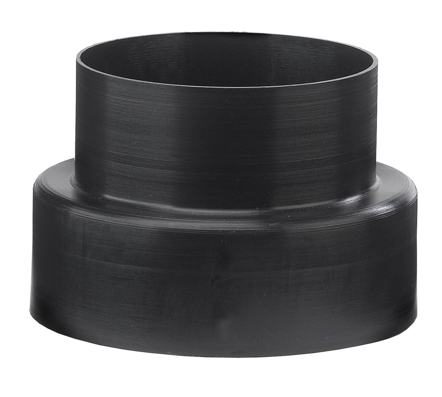 Dundas Jafine INC34EZW Plastic Duct To Duct Increaser, Black, 3in to 4