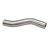 Dundas Jafine MFX48 Aluminum Semi Rigid Dryer Duct, 4-in x 8-ft Front_Elevated