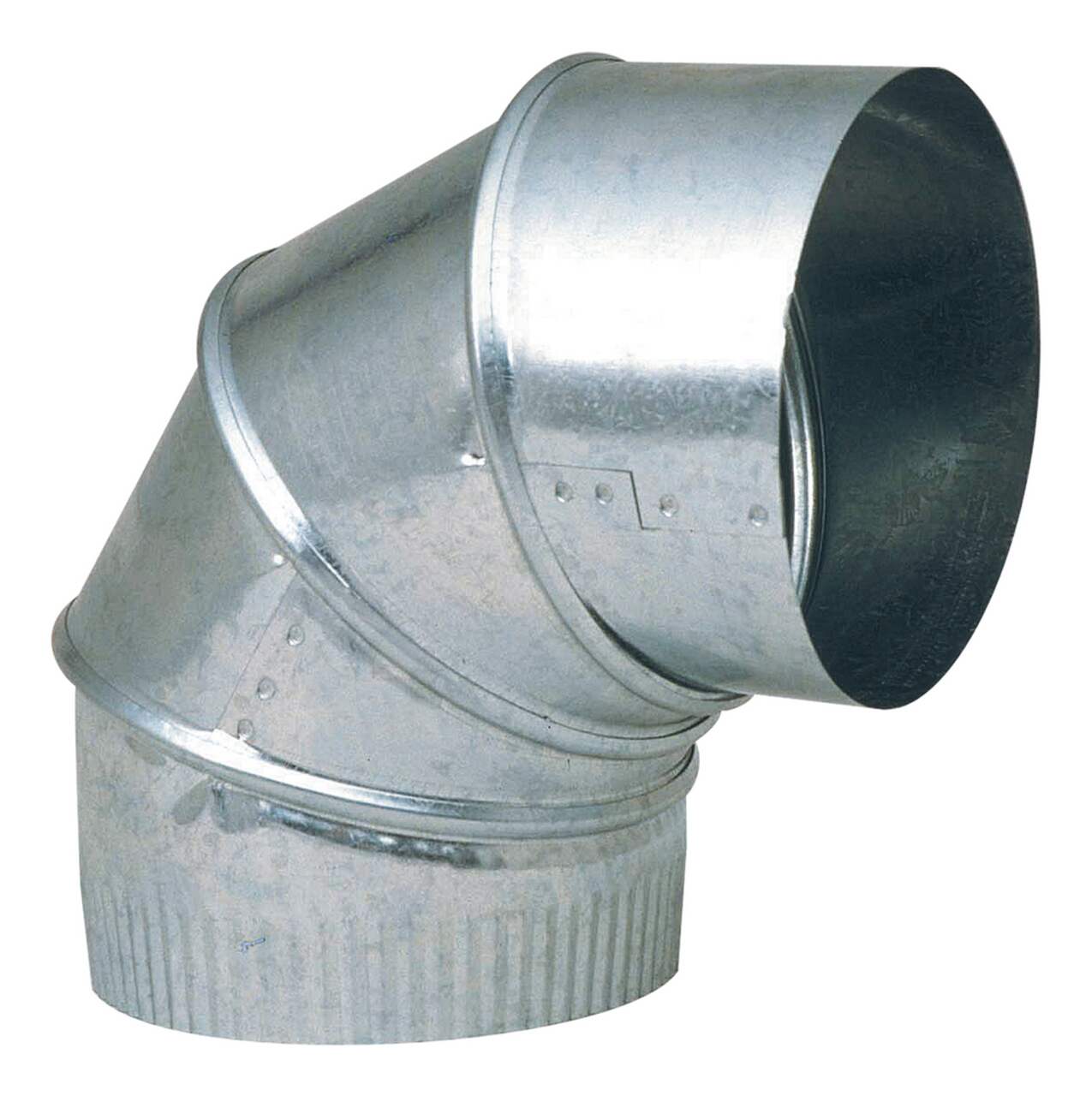 Collier de serrage pour tuyau de poêle galvanisé avec support 150 mm.