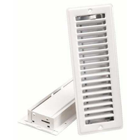 Imperial Louvered Ceiling Register, White, Assorted Sizes Composite_or_Mixed