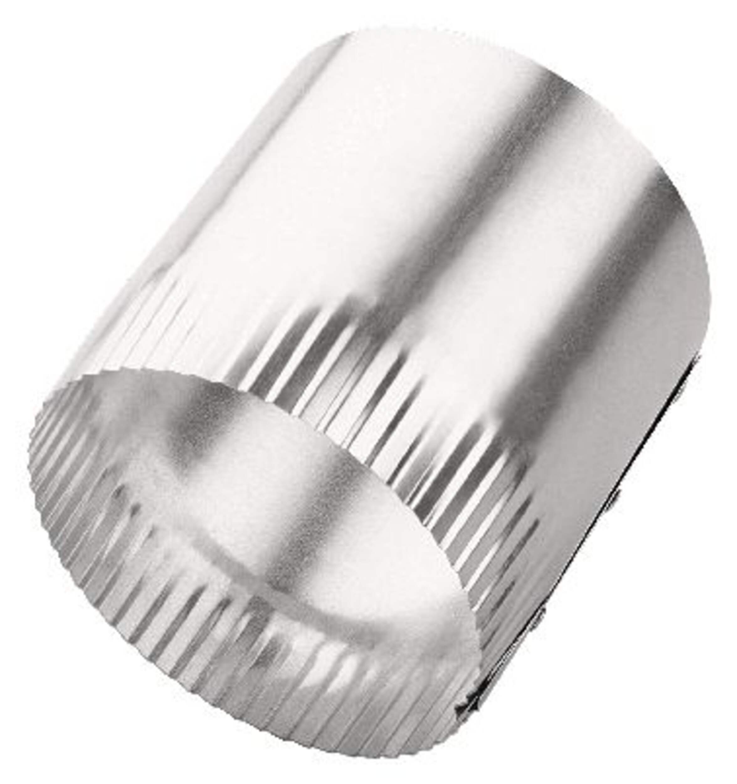 Dundas Jafine FDC4XZW Aluminum Duct to Duct Connector, 4-in Overhead_Plunge