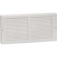 Imperial Steel Return Air Baseboard Grille For Cooling/Heating Systems, White, 14 x 6-in
