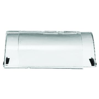 Dundas Jafine AD96ZW Premium Adjustable Air Deflector, Clear, 8 x 12-in Front_Flat