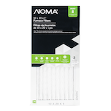 NOMA MERV 8 Filter, Furnace Air Filters, 10 x 20 x 1-in, 2-pk Front_Flat