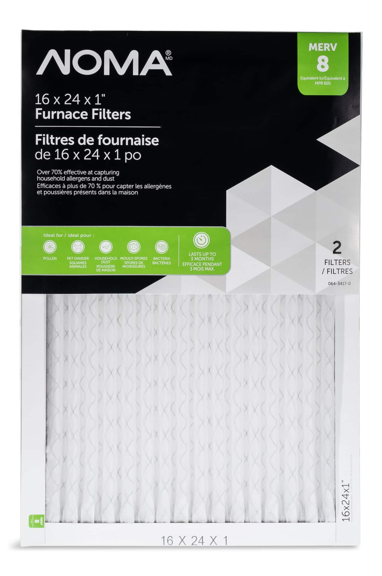 16 x 24 x1 shop furnace filter