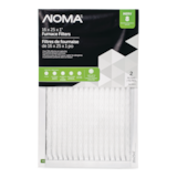 NOMA MERV 8 Furnace Air Filters, 16 x 25 x 1-in, 2-pk Front_Flat